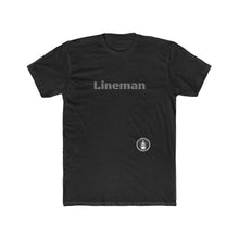 Men's Cotton Crew Tee For Lineman