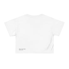 Crop Tee (AOP) Dead rose