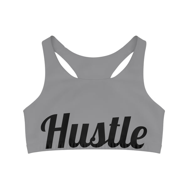 Seamless Sports Bra (AOP) Hustle