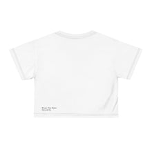 Crop Tee (AOP) Dead rose