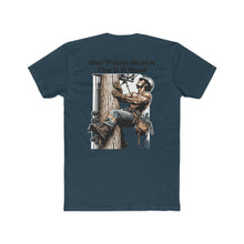 Men's Cotton Crew Tee For Lineman