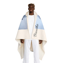 Hooded Sherpa Fleece Blanket (Ice Bath)