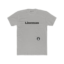 Men's Cotton Crew Tee For Lineman