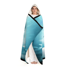 Hooded Sherpa Fleece Blanket