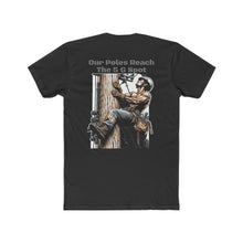 Men's Cotton Crew Tee For Lineman